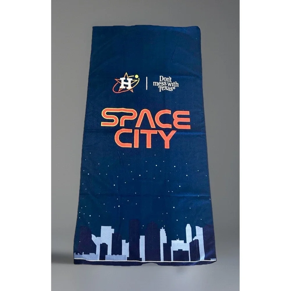 Houston Astros SGA Space City Beach Towel Limited Stadium Giveaway 6/3/2024